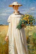 Michael Ancher Anna Ancher oil